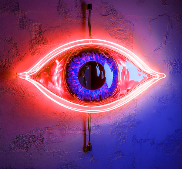 Eye Neon | Good Luck Sign | Evil Eye Neon | Spirit Light | Decorative Light | Custom neon sign | Custom led sign - 图片 4