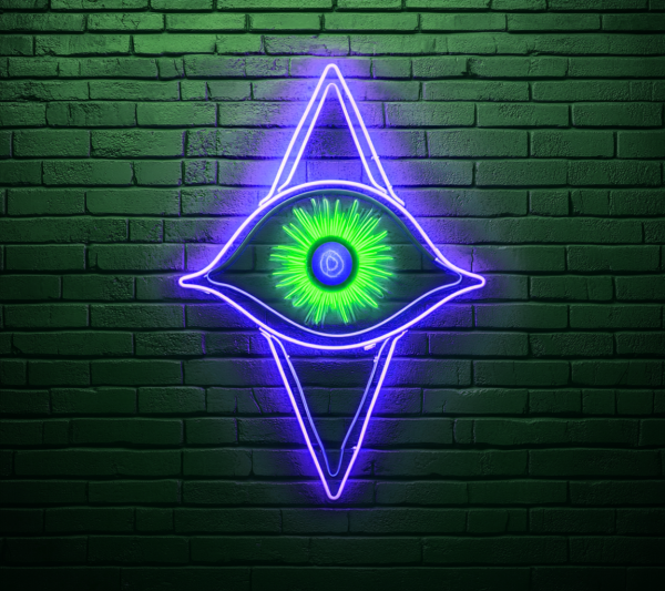Magic Eye Neon Light | Evil Eye LED Light | God's Eye Neon Light | God's Eye LED Light | Third Eye Room Wall Decoration, Devil's Eye Halloween Decoration | Custom Neon Sign | Custom LED Logo - 图片 3