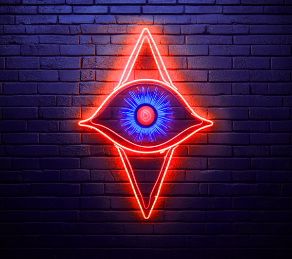 Magic Eye Neon Light | Evil Eye LED Light | God's Eye Neon Light | God's Eye LED Light | Third Eye Room Wall Decoration, Devil's Eye Halloween Decoration | Custom Neon Sign | Custom LED Logo - 图片 4