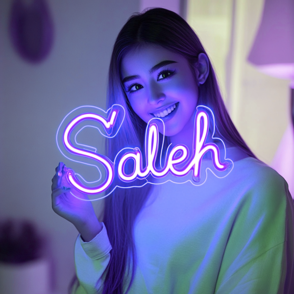 Custom Name Neon | LED Neon | Home and Wall Decoration | Wedding Neon | Gifts for Him/Her | Wedding Gifts Custom Neon Logo | Custom LED Logo | - 图片 4