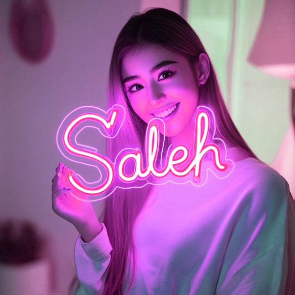 Custom Name Neon | LED Neon | Home and Wall Decoration | Wedding Neon | Gifts for Him/Her | Wedding Gifts Custom Neon Logo | Custom LED Logo | - 图片 2