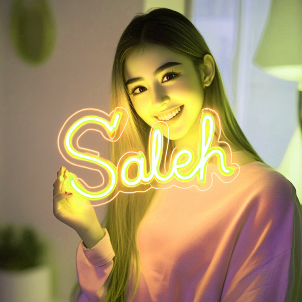 Custom Name Neon | LED Neon | Home and Wall Decoration | Wedding Neon | Gifts for Him/Her | Wedding Gifts Custom Neon Logo | Custom LED Logo | - 图片 3