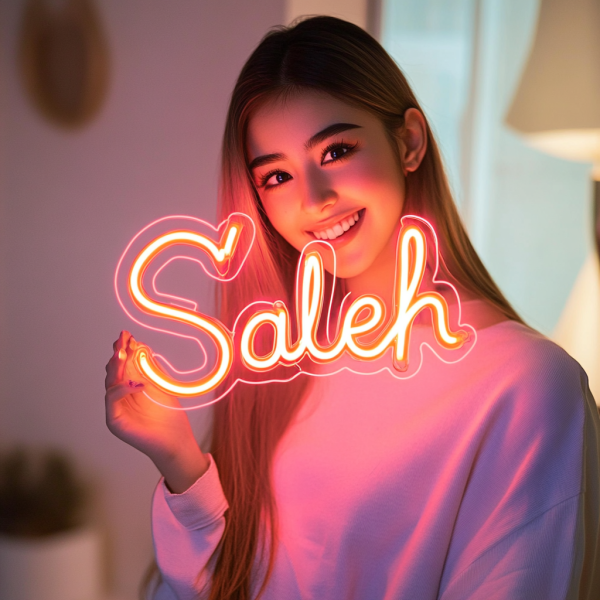 Custom Name Neon | LED Neon | Home and Wall Decoration | Wedding Neon | Gifts for Him/Her | Wedding Gifts Custom Neon Logo | Custom LED Logo |