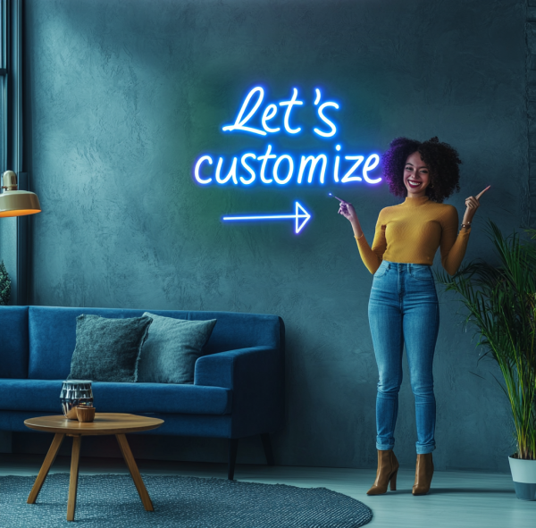 Custom neon sign | Neon sign | Neon sign bedroom | LED neon sign | Wedding sign | Neon sign | Home decoration | Wall decoration | Personalized logo Customize neon sign decoration together l Custom neon sign | Custom led sign