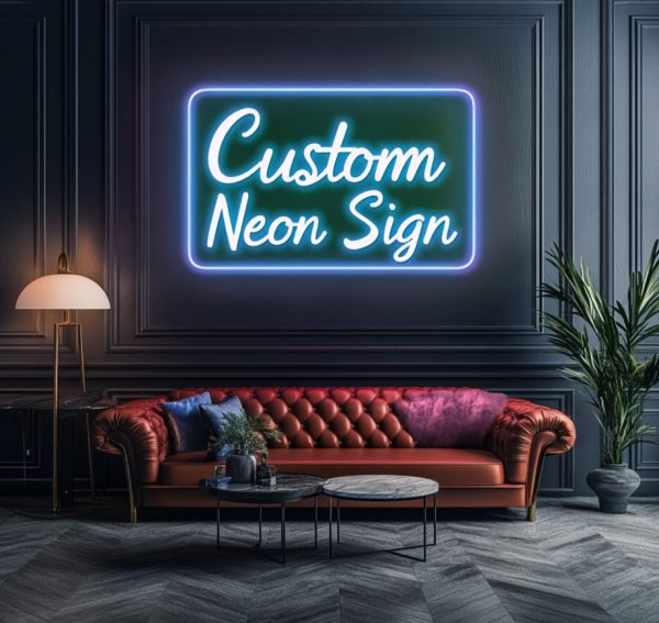 Custom Neon Sign | Neon Sign for Family Birthday | Or Neon Sign for Wall Decoration | Bar Cafe, Wedding, Birthday Party, Office Name, Store Name Sign, | DIY Commercial Sign  l Custom neon sign | Custom led sign - 图片 3
