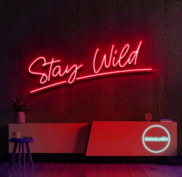Keep smart neon sign | Personalized neon sign | Custom neon sign | Neon light | Custom neon light | Room decoration | Custom gifts l Custom neon sign | Custom led sign - 图片 2