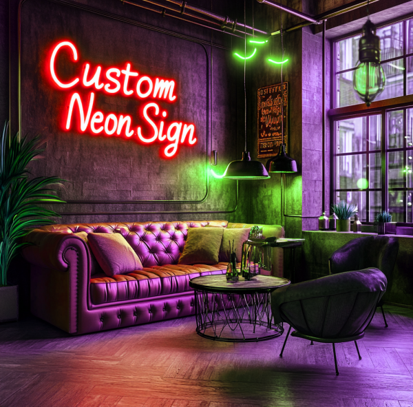 Custom Neon | Beautiful Neon Light | Personalized Gifts | Wedding Signage | Last Name Neon | LED Name Neon | Home and Wall Decoration | Custom Neon Logo | Custom LED Logo - 图片 4