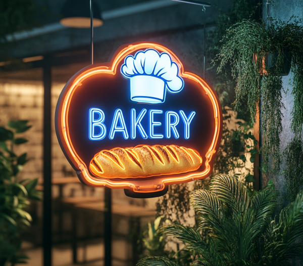 Bakery Neon Signboard | Bakery LED Signboard | Bakery Light Signboard | Bread Neon Signboard | Commercial Neon Signboard | LED Commercial Signboard | Neon Signboard Wall Decoration | Custom Neon Sign | Custom LED Sign