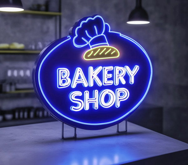 Neon Bakery Signboard | Bakery Decorative LED Light | Cafe Dessert Decoration Welcome Sign | Business Neon Sign | Custom Neon Sign | Custom LED Logo - 图片 4