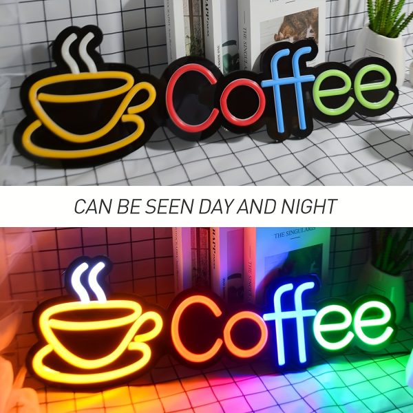 Coffee Neon Light | Coffee LED Light | Coffee Neon Light | Coffee Cup Neon Light | Cafe Neon Light | Coffee Signboard | Coffee Cup Wall Decoration | Custom neon sign | custom led sign