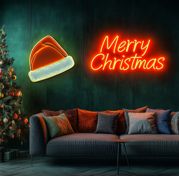 Merry Christmas Neon | Bedroom Neon | Christmas Neon | Neon Wall Decoration | Neon | LED Neon | Custom neon sign | Custom led sign