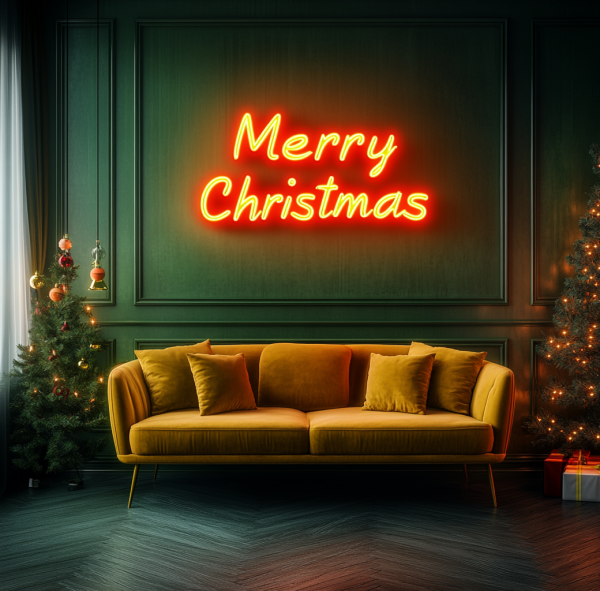 Merry Christmas Neon | Bedroom Neon | Christmas Neon | Neon Wall Decoration | Neon | LED Neon | Custom neon sign | Custom led sign - 图片 2