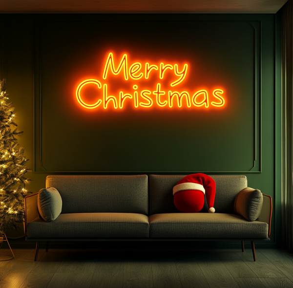 Merry Christmas Neon | Bedroom Neon | Christmas Neon | Neon Wall Decoration | Neon | LED Neon | Custom neon sign | Custom led sign - 图片 4