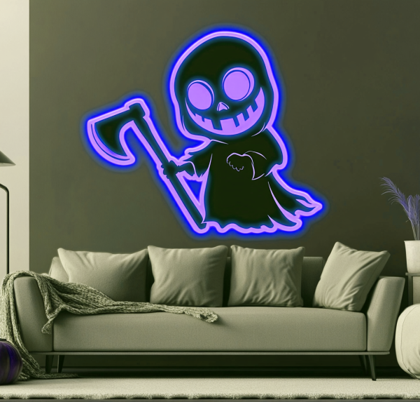 Cute Halloween decoration | Charming LED neon lights | Suitable for the horror season | Ideal for families and parties | Customized neon logo | Customized LED logo - 图片 4