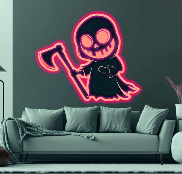 Cute Halloween decoration | Charming LED neon lights | Suitable for the horror season | Ideal for families and parties | Customized neon logo | Customized LED logo - 图片 3
