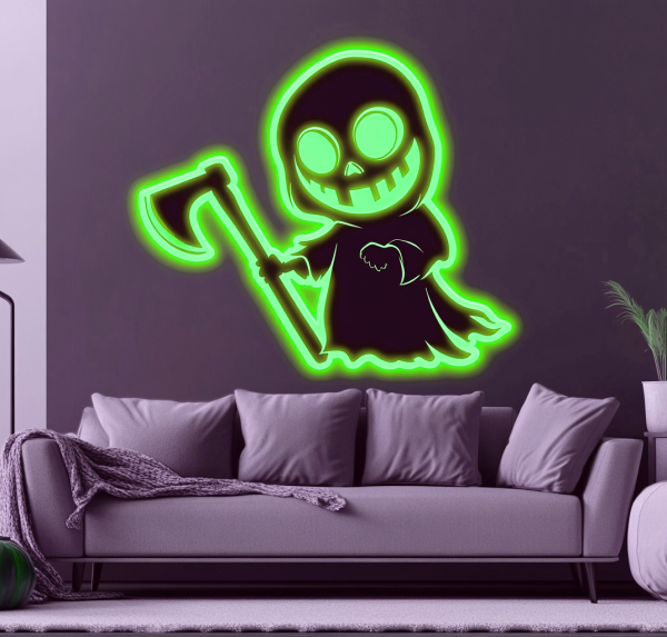 Cute Halloween decoration | Charming LED neon lights | Suitable for the horror season | Ideal for families and parties | Customized neon logo | Customized LED logo - 图片 2