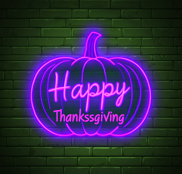 Happy Thanksgiving Neon | Thanksgiving Neon | Pumpkin Decorative Logo | Thanksgiving Decorative Wall | Custom Neon | Happy Thanksgiving Sign | Custom Neon Logo | Custom LED Logo - 图片 3