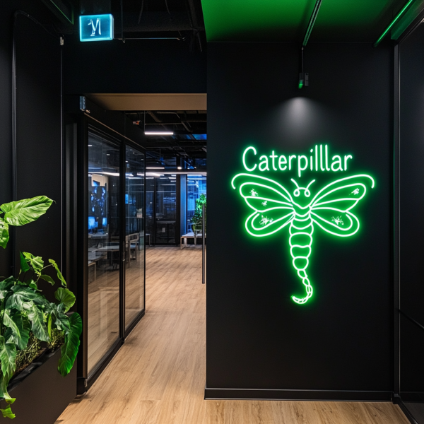 Custom insect neon light | butterfly, ladybug, bee, dragonfly, ant, firefly, caterpillar wall decoration  | Custom neon sign | Custom LED sign