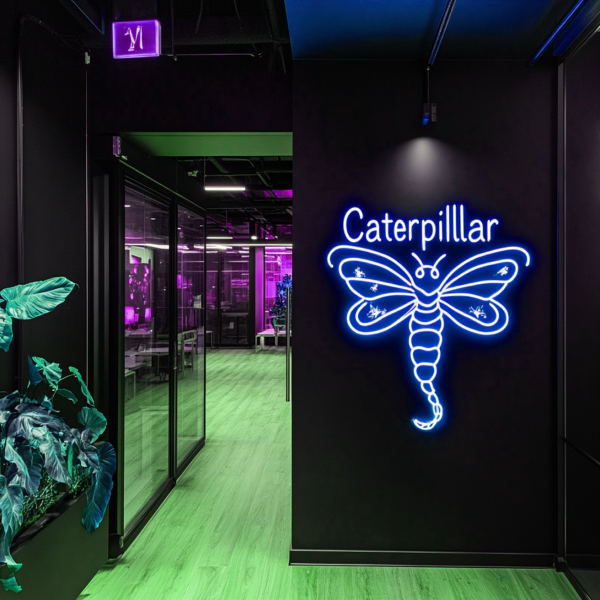 Custom insect neon light | butterfly, ladybug, bee, dragonfly, ant, firefly, caterpillar wall decoration  | Custom neon sign | Custom LED sign - 图片 4