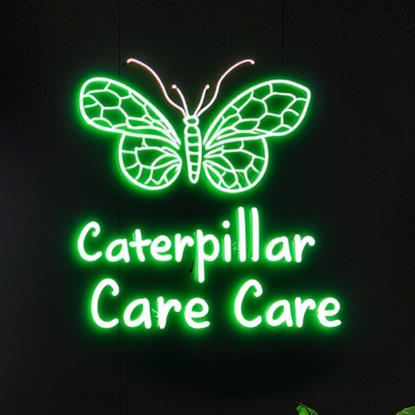 Customized Caterpillar Neon | Neon Art | Wall Art Neon | Gift for Insect Lovers | Bar Decoration Neon | Customized Neon Logo | Customized LED Logo - 图片 2