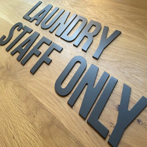 Suitable for hotels | bars | restaurants | wall letters | metal cut words | 3D metal letters with custom sizes | 3D metal letters for doors | 3D metal letters for wall signs