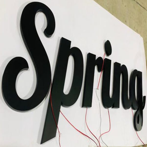Customized 3D metal signage | Durable metal letters | Suitable for indoor/outdoor | Business logo, wedding letter combination | Home wall decoration - 图片 2