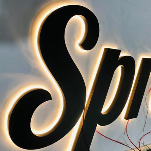 Customized 3D metal signage | Durable metal letters | Suitable for indoor/outdoor | Business logo, wedding letter combination | Home wall decoration - 图片 3