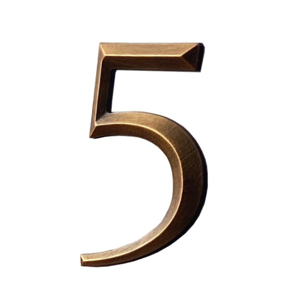 Customized 3D three-dimensional bronze alphanumeric | personalized metal lettering | retro business logo | store logo | home decoration - 图片 2