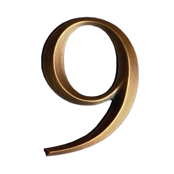Customized 3D three-dimensional bronze alphanumeric | personalized metal lettering | retro business logo | store logo | home decoration - 图片 4