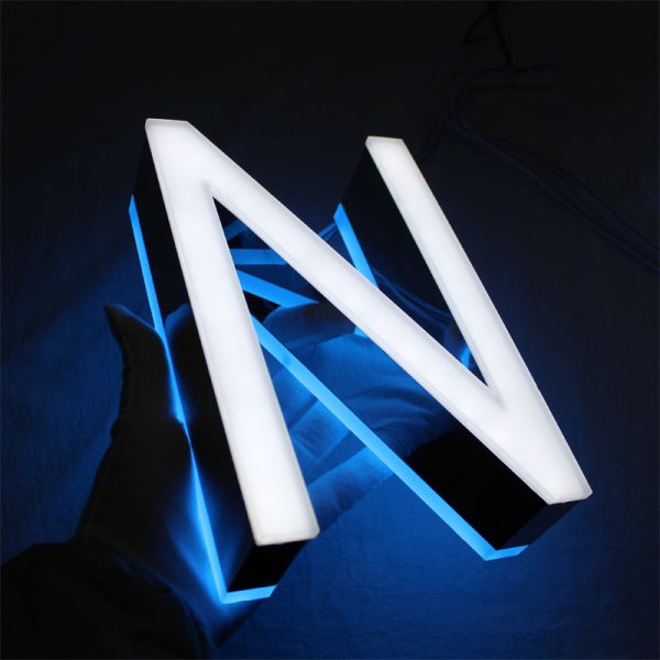 Custom Backlit LED Metal Signage | Acrylic Reverse Lighting Signage | Luminous Channel Letters | Corporate Logo Wall Signage | Custom Store Signage - 图片 2
