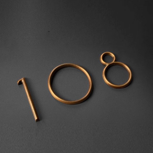 Customized spherical old copper characters three-dimensional metal characters | Brass Digital Accommodation Hotel house number room number - 图片 2