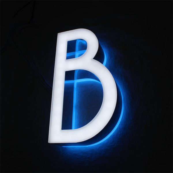 Custom Backlit LED Metal Signage | Acrylic Reverse Lighting Signage | Luminous Channel Letters | Corporate Logo Wall Signage | Custom Store Signage - 图片 3