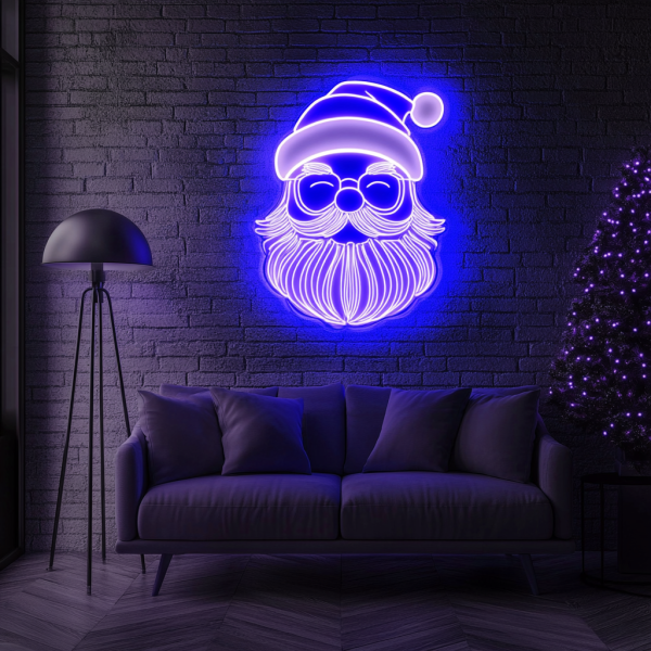 Christmas Neon | Santa Acrylic Neon | Custom Christmas Neon | Bedroom Neon | New Year's Neon | Christmas Gifts | Christmas Decoration Room | Custom neon sign | Custom led sign - 图片 2