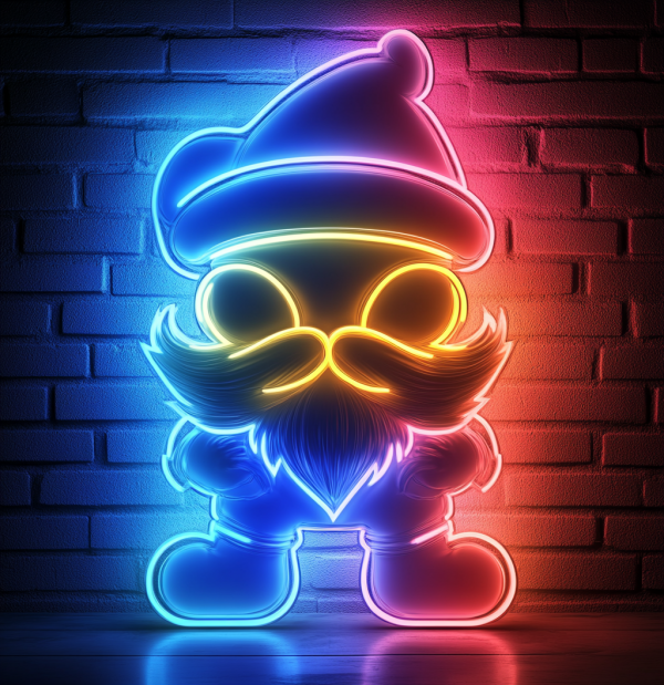 Santa Claus Neon Lights | Santa Claus LED Lights | Christmas Decoration | Handmade LED Lights | Holiday Gifts | Christmas Home Decoration | Merry Christmas | Custom neon sign | Custom led sign