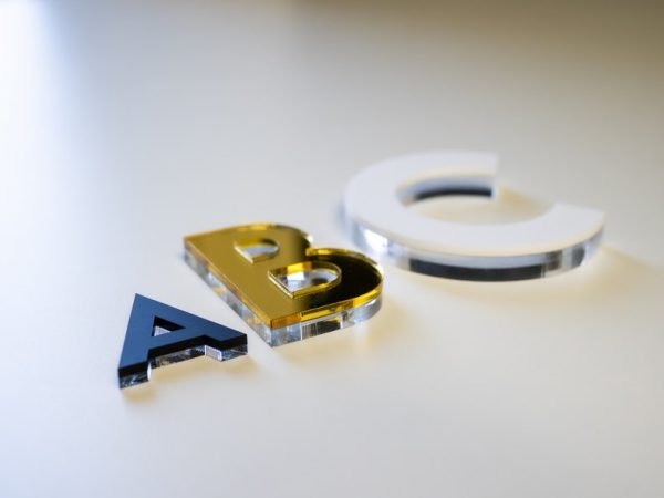 Custom 3D letters | Digital text 3D raised logo | Company logo | Laser cutting acrylic gift arbitrary font - 图片 2