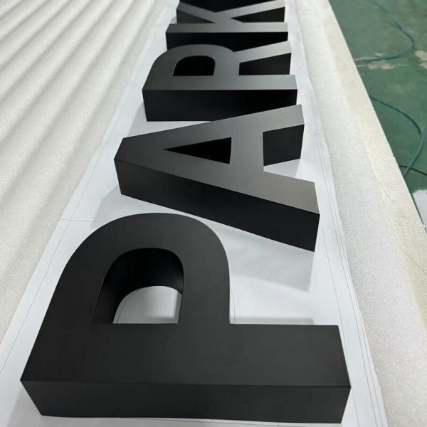 Custom 3D Metal Letter Signage | Coated Metal Letters | Signage Outdoor Non-luminous Lighting | Customized Large Letters - 图片 2
