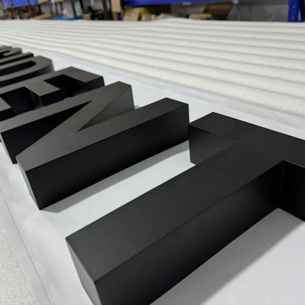 Custom 3D Metal Letter Signage | Coated Metal Letters | Signage Outdoor Non-luminous Lighting | Customized Large Letters - 图片 3