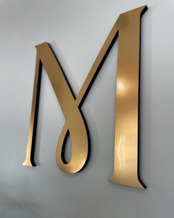 Custom 3D office signage | Reception signage | Laser cutting logo signage | Office wall decoration | Personalized logo signage | 3D logo | Turn your logo into signage - 图片 4