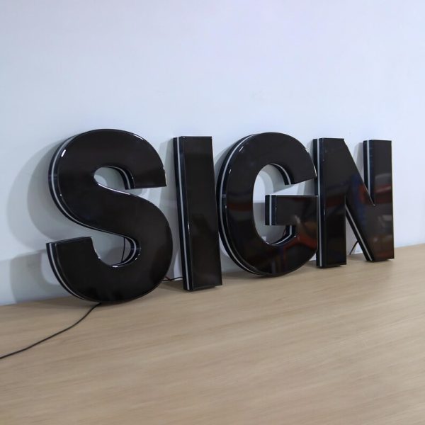 LED Channel Letters | RGB Custom Logo Signage | 3D Letter Signage | Company Wall Logo Signage | Commercial Signage | Beauty Salon Bar Signage | 3D Letter Signage - 图片 2