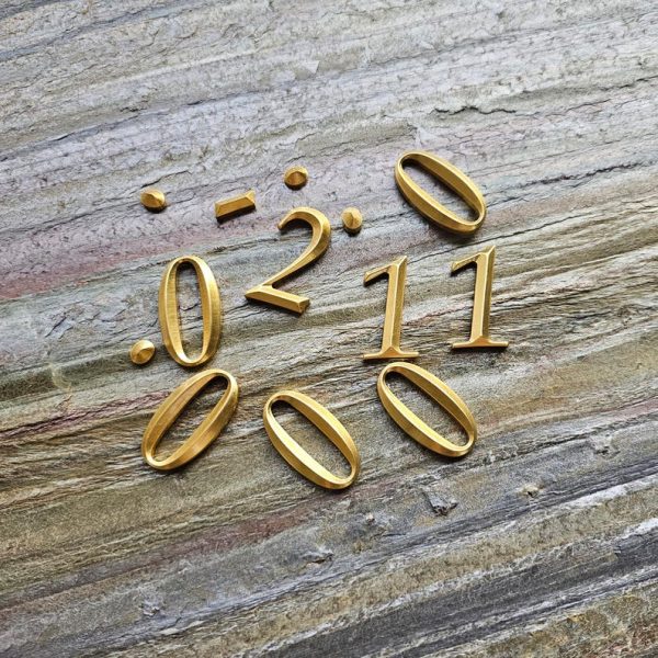 Custom Brass Signage | Modern Door Number | Brass Door Number | Golden Door Number | Golden Room Number | Customized 3D Brass Numbers, Letters - 图片 4