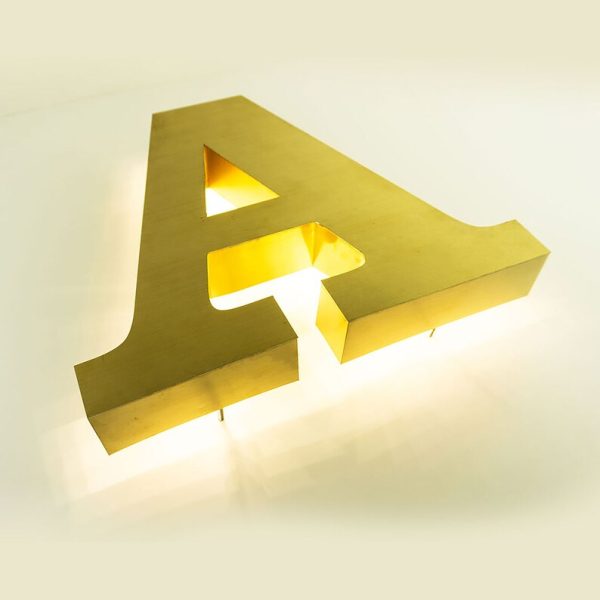 Customized 3D Backlit Commercial Signage | Metal Logo Signage | 3D Metal Backlighting Signage | Business Signage | Backlit Signage | Lobby Signage | Reception Signage | LED Backlit Letter - 图片 4