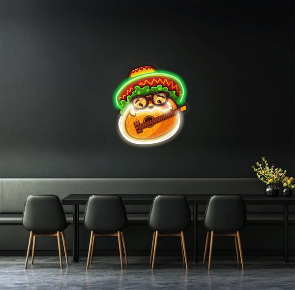 Round Kawaii Cartoon Figure | Acrylic UV Neon Sign | UV Printed Acrylic Logo | Custom Wall Decoration | Custom LED Business Logo | Custom Logo Commercial Neon Light | Restaurant Wall Decoration | Bar Logo Personalized Neon Light | |  Custom neon sign | Custom led sign - 图片 4