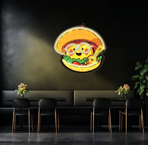 Salad business neon sign | Healthy salad lamp decoration | Salad bar wall decoration | Fresh vegetable welcome sign | Healthy food LED sign customization | Salad shop logo | Custom neon sign | Custom led sign - 图片 3