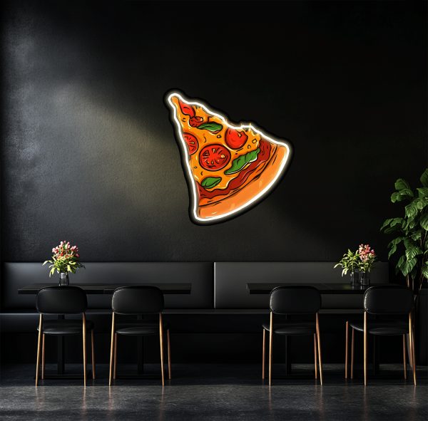 Pizza Neon Pizza LED Light | Pizza Business Shop Signboard | Pizza Neon Wall Art Customization | Pizza Wall Decoration | Restaurant Neon Sign Shop LED Signboard | UV Printed Neon Logo | Custom neon sign | Custom led sign - 图片 3
