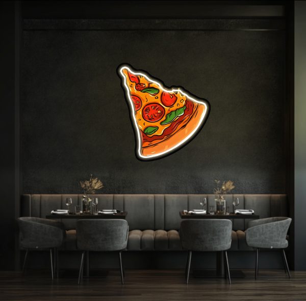 Pizza Neon Pizza LED Light | Pizza Business Shop Signboard | Pizza Neon Wall Art Customization | Pizza Wall Decoration | Restaurant Neon Sign Shop LED Signboard | UV Printed Neon Logo | Custom neon sign | Custom led sign - 图片 4