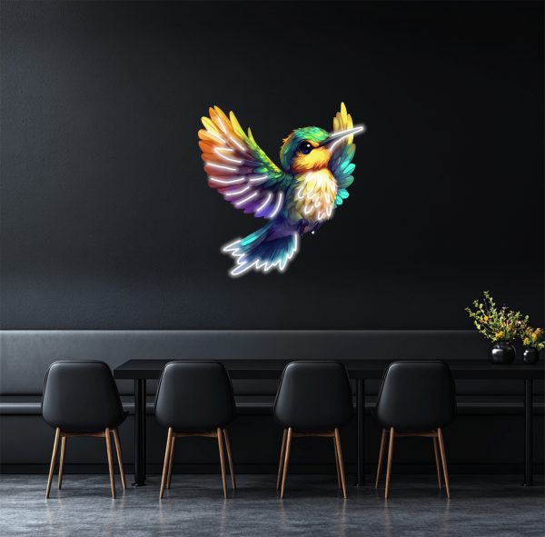 Bright Bird Neon LED Acrylic Sign | Animal Night Light | Perfect Neon Bird Lovers Gift | Suitable for Home Wall Decoration | Apartment | Bedroom | Living Room  | Custom neon sign | Custom led sign
