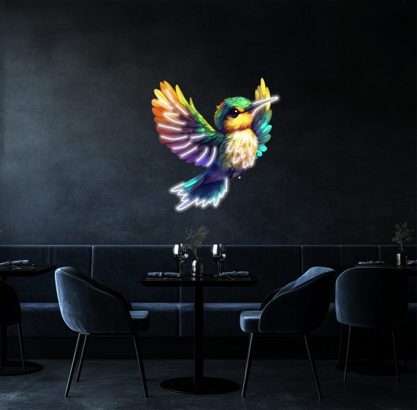 Bright Bird Neon LED Acrylic Sign | Animal Night Light | Perfect Neon Bird Lovers Gift | Suitable for Home Wall Decoration | Apartment | Bedroom | Living Room  | Custom neon sign | Custom led sign - 图片 2