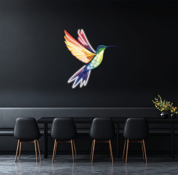 Bird-shaped neon | LED bird-shaped neon | Wall decoration | Wall logo | Neon | Animal LED lamp | Children's room wall decoration | Bar wall art | Animal lover's gift | Bird lover's gift | Custom neon sign | Custom led sign